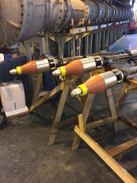 Sudkabel Plugs Terminating 132kV Lead Sheath Cables Into Gas Insulated Switchgear (GIS)